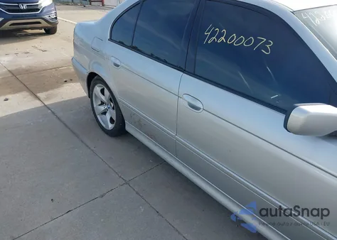 2001 BMW 5 Series 540Ia из США, поврежденный, VIN WBADN63431GM73773